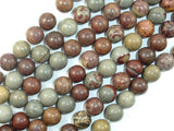 Artistic Jasper, Chohua Jasper, 10mm Round-Gems: Round & Faceted-BeadBeyond
