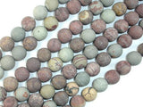 Matte Artistic Jasper, Chohua Jasper, 10mm Round Beads-Gems: Round & Faceted-BeadBeyond