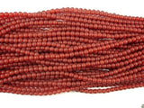 Matte Carnelian Beads, 4mm Round Beads-Gems: Round & Faceted-BeadBeyond