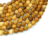 Yellow Ivory Jasper Beads, 10mm Round Beads-Gems: Round & Faceted-BeadBeyond